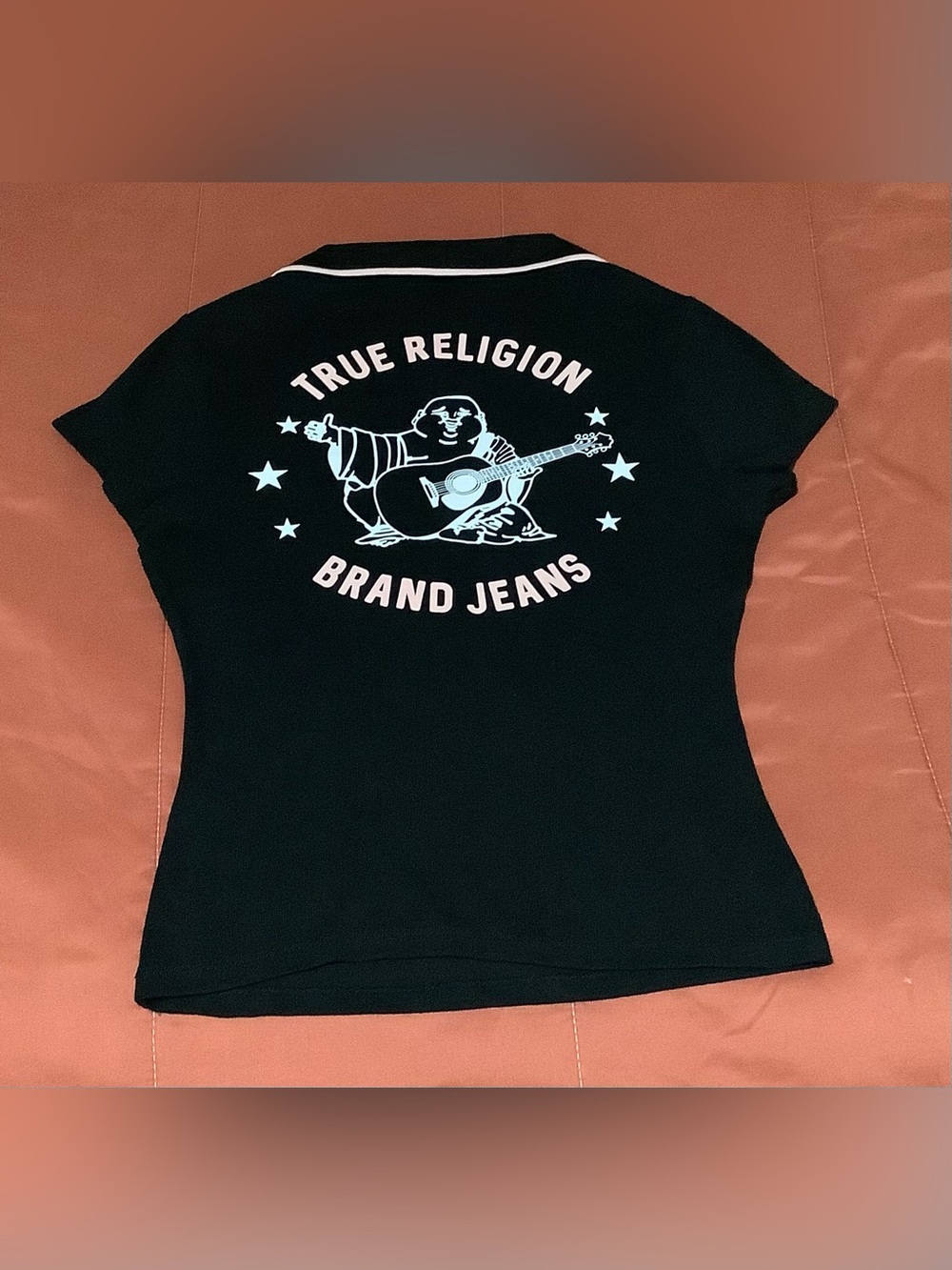 True religion Womens Polo top Large - Picture 2 of 5